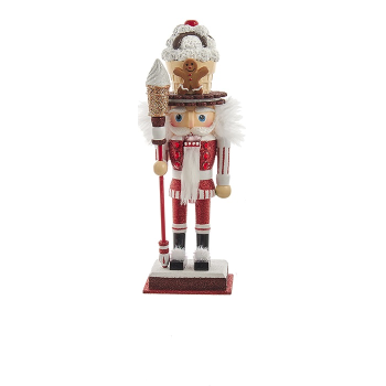 Kurt Adler HA0575 - Nussknacker - Sweets Hat - Lebkuchen, Größe 26 cm